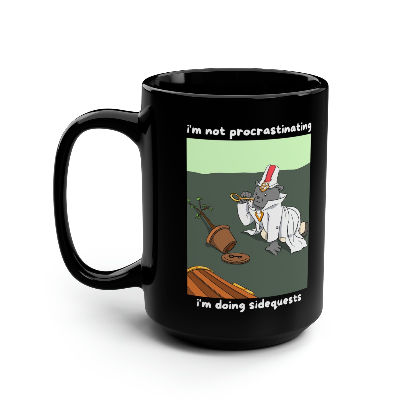 funny procrastinator novelty mug 