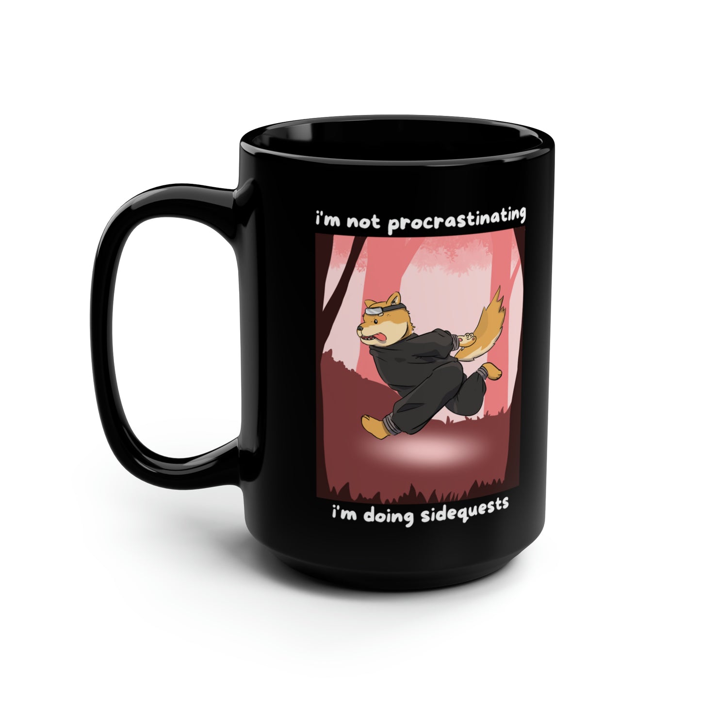 funny procrastinator novelty mug