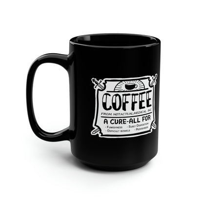 funny fake label novelty mug