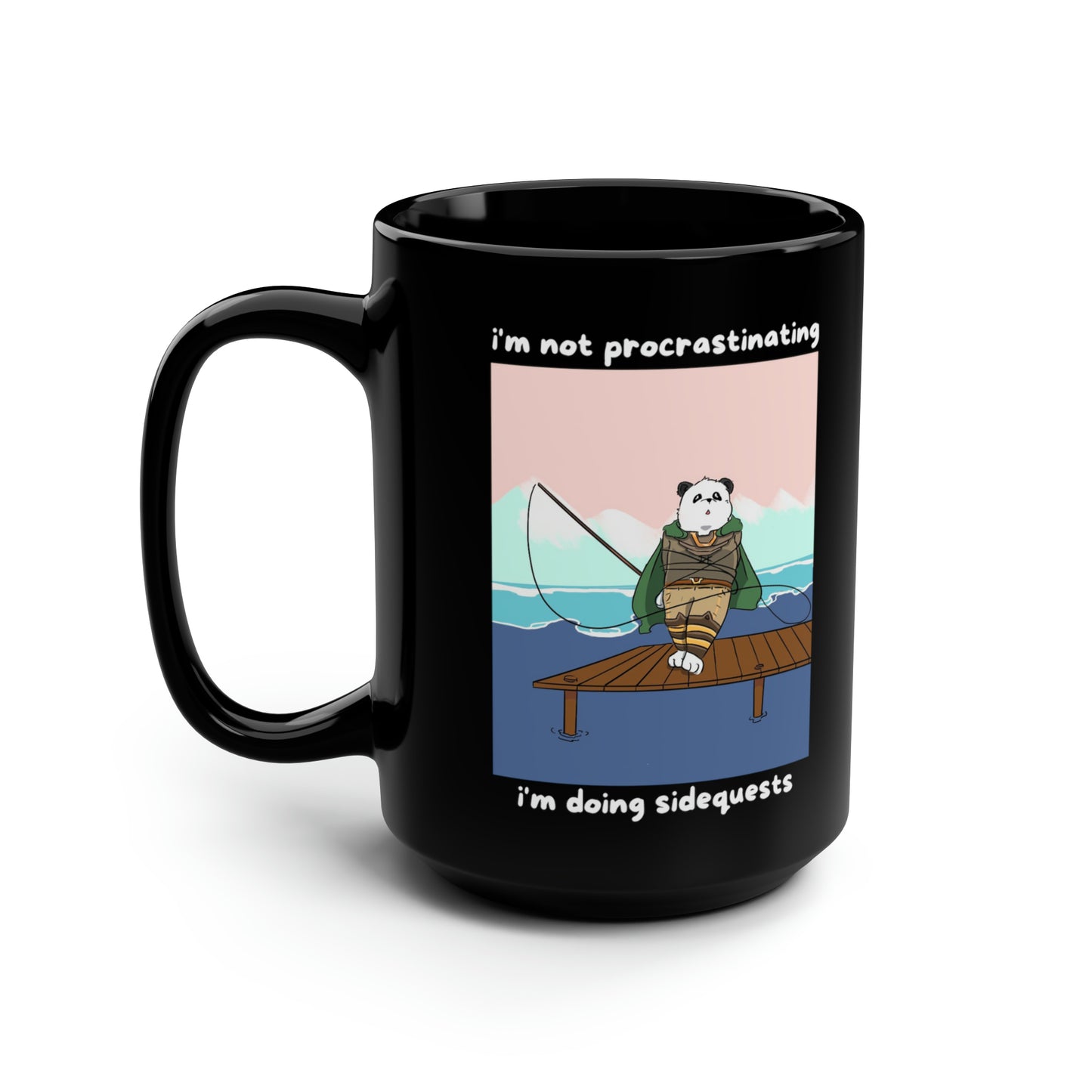 funny procrastinator novelty mug