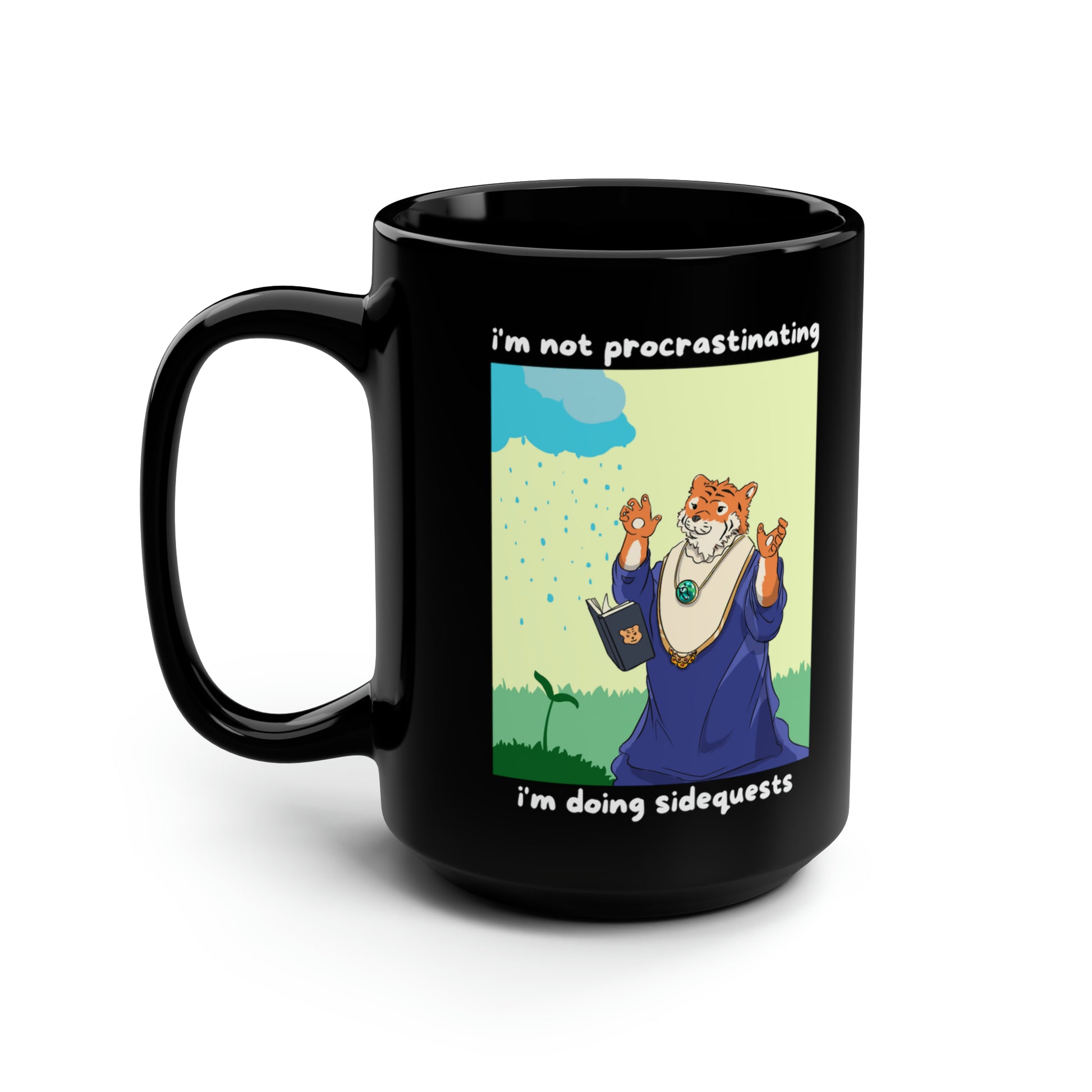 funny procrastinator novelty mug