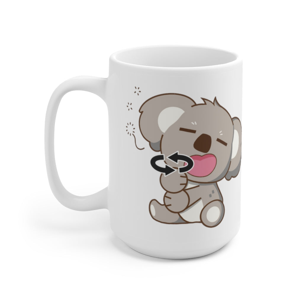 cute deaf novelty mug