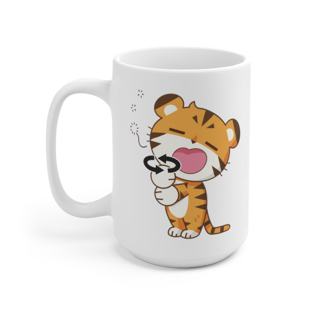 cute deaf novelty mug